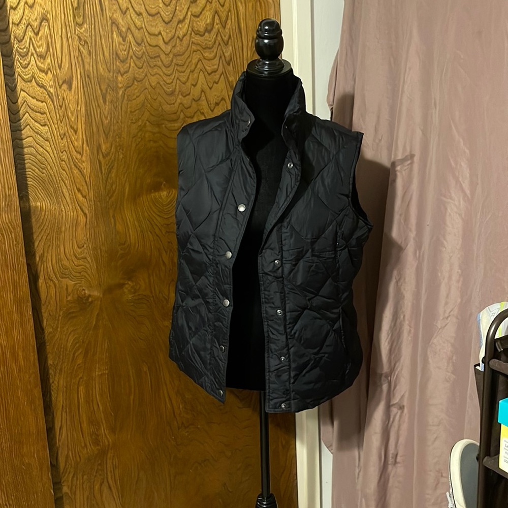 Land’s End 80% down insulated vest,sz.S(6-8)